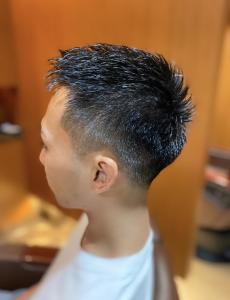 銀座 理容室 ソフトモヒカン フェード - ヘアーモードキクチ 銀座店掲載