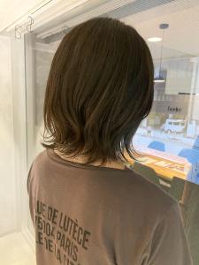白髪ぼかしに、【白髪染め】×【イヤリングカラー】 - :ideal 本町本店掲載