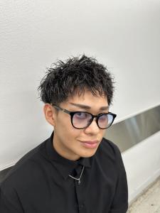 【メンズショート】短髪パーマ！刈り上げ - Men's salon RISE TOKYO 渋谷店掲載