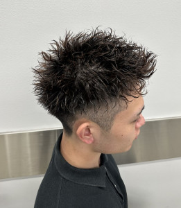 【刈り上げスパイキーショート】メンズショート - Men's salon RISE TOKYO 渋谷店掲載