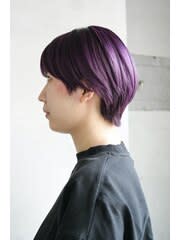 【MAAAAAC】パープルマッシュショート - MAAAAAC掲載