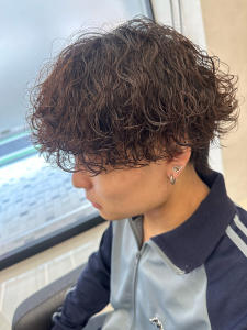 メンズカット＋波巻きパーマ - HAIR & MAKE EARTH 新越谷店掲載