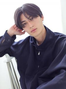 【BOND】センターパート　メンズ　ナチュラルヘア - BOND by tetote 三宮元町 Aujua認定サロン掲載