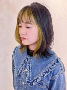【Reir吉祥寺】*フェイスフレーミング+イエロー×アッシュ - Reir_吉祥寺 レイール キチジョウジ掲載