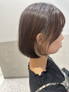 インナーカラー【ミルクティーベージュ】 - 全席個室型美容室 GALLARIA Elegante各務原店掲載