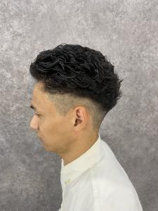 短髪オールバックパーマ！ - RISE 新小岩店掲載