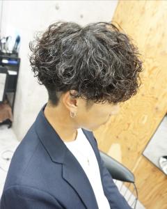 メンズ波巻きパーマスタイル - hair teria ryu 大塚掲載
