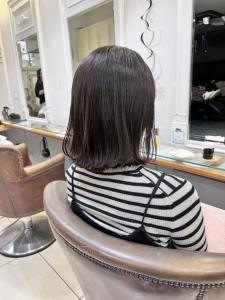 アッシュ　オリーブベージュ　ボブレイヤー【横浜】 - Neolive aim 横浜店掲載