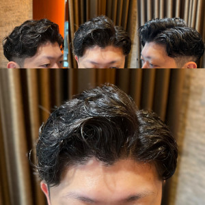 銀座　理容室　大人ビジネスウェーブパーマ - R de beaute掲載