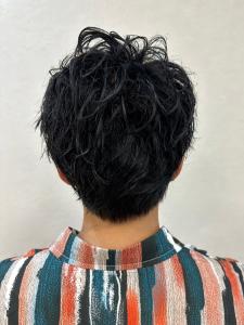 束感爽やかナチュラルツイストスパイラルパーマ×アップバング - MENS SALON RUGGED 大野城店掲載