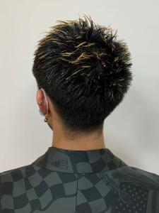 刈り上げツーブロックマッシュショート×トレンドメッシュカラー - MENS SALON RUGGED 大野城店掲載