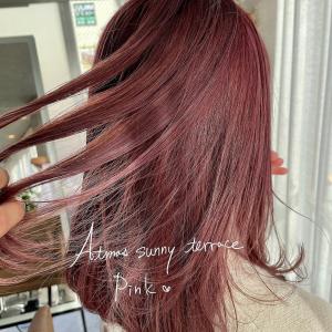 pink color＊1breach - Atmos sunny terrace掲載