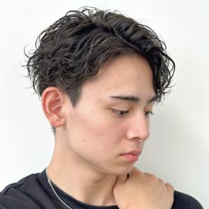 大人の色気耳掛けハーフバックスタイル - Lond GULLMAN/メンズ専門サロン/名駅掲載