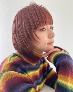 顔まわりのレイヤーが可愛いショート - soi rium下北沢掲載