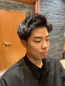 銀座　理容室　アップバングツーブロ刈り上げ - ヘアーモードキクチ 銀座店掲載