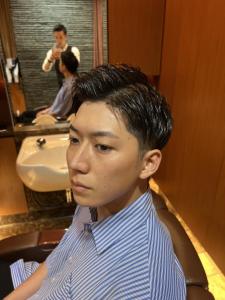 銀座　理容室　爽やかビジネスシチサンツーブロ刈り上げ - ヘアーモードキクチ 銀座店掲載