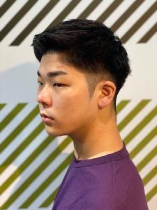 ワンセクションアップバンクショート - BARBER-BAR 四谷店掲載