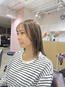 透明感ハイライト - FACE。石川町掲載