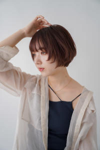 ◎大人可愛い☆小顔補正カットヘルシーショコラアッシュ_☆≡ - tokute吉祥寺【ケアブリーチ/ダブルカラー/ショートボブ/レイヤー】掲載