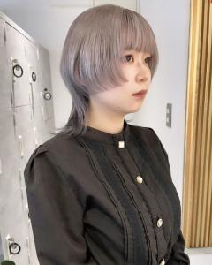 【rizu】#ウルフカット #シルバーカラー - MOON by KENJE掲載