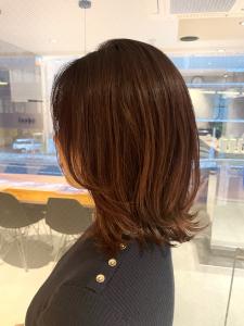 顔周りレイヤーで動きのあるボブに、ピンクブラウン☆ - :ideal心斎橋店 ～髪質改善・白髪染め・ヘッドスパ～掲載