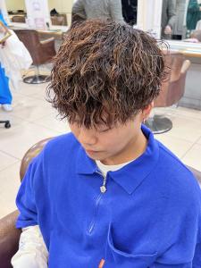 ハイライトツイスパメンズカットパーマ【横浜】 - Neolive aim 横浜店掲載