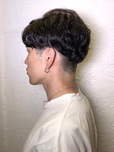 20代30代　黒髪　束感　爽やか　ソフトウェーブパーマ - HAIR&HEADSPA SQUARE＊UNO HAKATA掲載