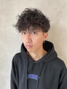 men's hair マッシュパーマ　ツイストスパイラル♪ - Lia by KENJE掲載