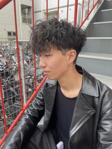 men's hair マッシュパーマ　ツイストスパイラル♪ - Lia by KENJE掲載