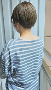 グリーン×ショート - エイムヘアメイク 舟入店掲載