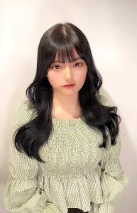 小顔見せオルチャンヘア/チークバングくびれ カール - Liberte 新宿掲載