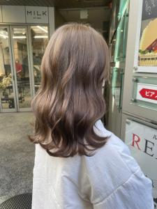 ミルクティーベージュ　ケアブリーチ　ダブルカラー　髪質改善 - Lond Cheri 仙台【ロンドシェリ】掲載