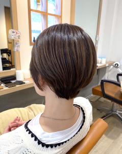 丸みショート - hair and spa palm掲載