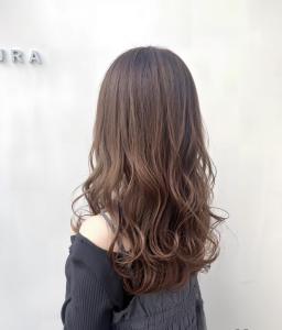 黒髪/グレーベージュ/レイヤーロング/前髪パーマ/仙台 - ブリーチ&トリートメント&ショート HETTU 仙台駅前店掲載