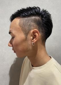 メンズアシンメトリー - 半個室 rire hair 大野城店掲載