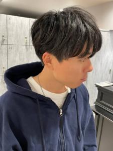 韓国風マッシュ　メンズショート　爽やか　艶感　ツーブロック - CAPA  central 天神・大名店掲載