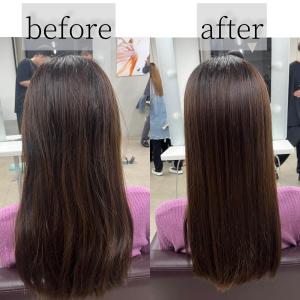縮毛矯正ビフォーアフター - Sio. hair掲載