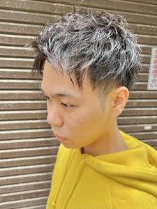 ソフトツイスト　メンズショート　パーマ - ANFINI掲載