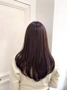 黒髪/グレーベージュ/レイヤーロング/前髪パーマ/○○○○ - ブリーチ&トリートメント&ショート HETTU 仙台駅前店掲載