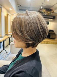 ＊お客様style＊ショートボブ - terrace hair & botanical掲載