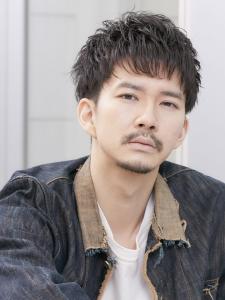 短髪　前髪あり　メンズショート　艶感　ワイルド　ワックス - ANFINI掲載