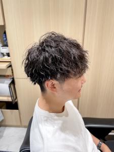 マッシュパーマ/ツイストスパイラル〈銀座〉理容室 - 【シェアサロン】 LIBERTY SHARE BARBER 銀座掲載