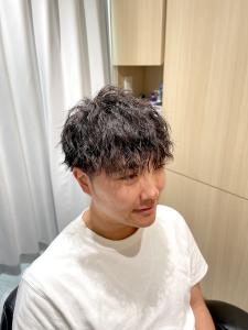 マッシュパーマ/ツイストスパイラル〈銀座〉理容室 - 【シェアサロン】 LIBERTY SHARE BARBER 銀座掲載