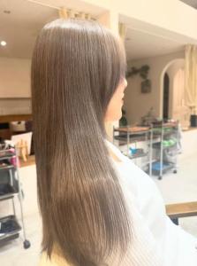 ストレートロングヘアーダブルカラー - DAM hair garden掲載