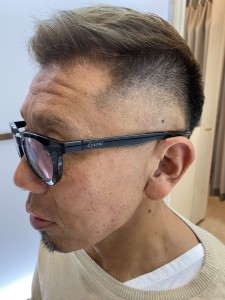 スキンフェード×フォワードスタイル - ヘアサロン大野 iki 堂島店掲載