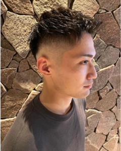 スキンフェード×ショートスタイル - ヘアサロン大野 iki 堂島店掲載