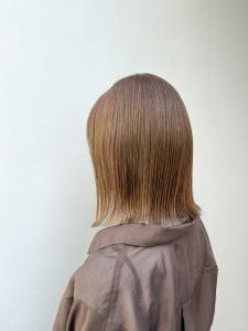 黒髪/グレーベージュ/レイヤーロング/前髪パーマ/仙台 - ブリーチ&トリートメント&ショート HETTU 仙台駅前店掲載