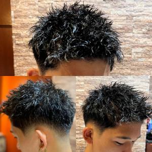 銀座 メンズ スパイキーショート ピンパーマ  - R de beaute掲載