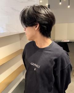 センターパートミニウルフ - GRACE 梅田店掲載