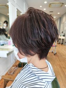 大人ショートスタイル - odd-jobs KUM hair & make掲載